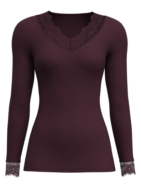 Top Langarm - Silky Wool