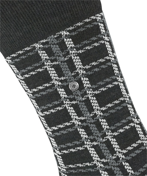 Socken Grid Tweed-Muster