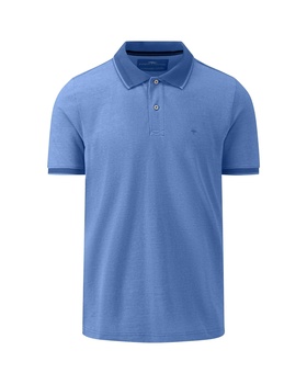 Poloshirt in Two-Tone-Optik