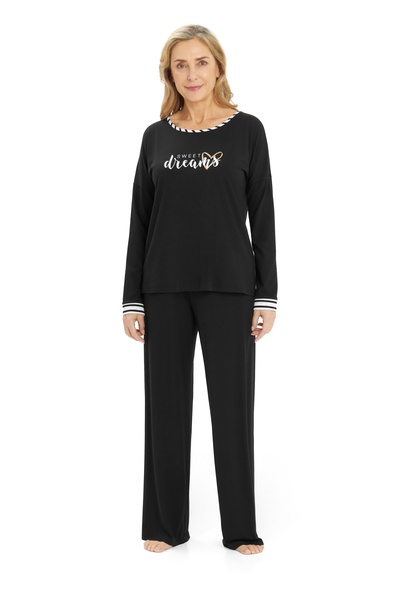 Loungshirt Langarm