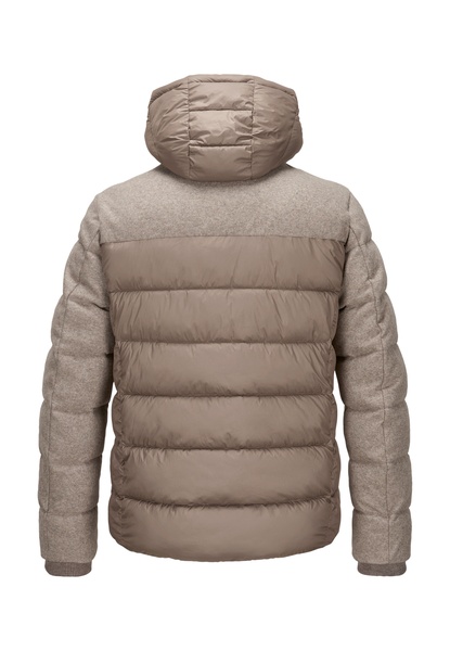 Materialmix Steppjacke