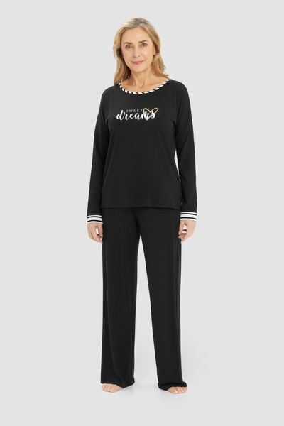 Loungshirt Langarm