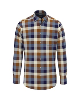 Flannel Check Hemd Button Down