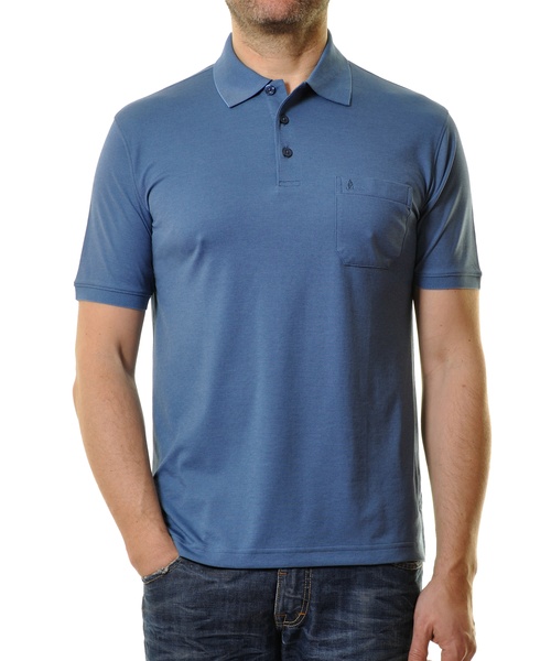 Poloshirt mit Brusttasche