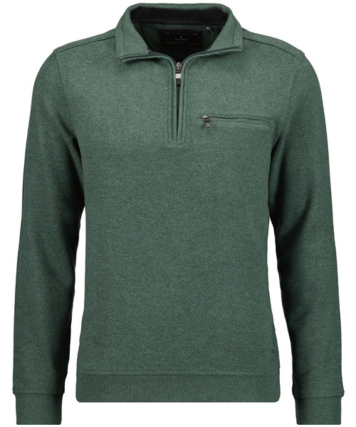 Sweatshirt mit Stehkragen und Zip