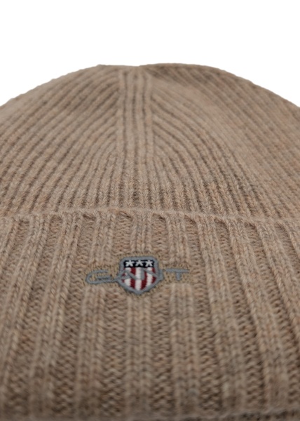 UNISEX. SHIELD WOOL BEANIE