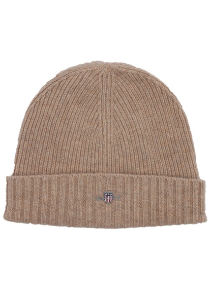 UNISEX. SHIELD WOOL BEANIE