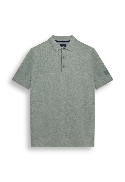 Gestricktes Poloshirt