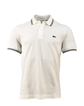 Polo mit abgesetztem Muster