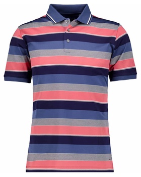 Gestreiftes Poloshirt aus Baumwolle