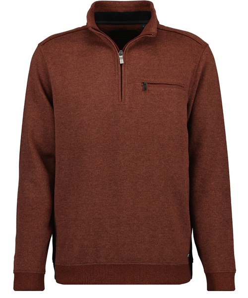 Sweatshirt mit Stehkragen und Zip