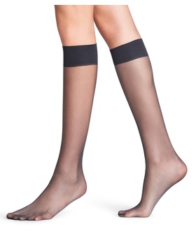 Kniestrümpfe Seidenglatt 15 DEN