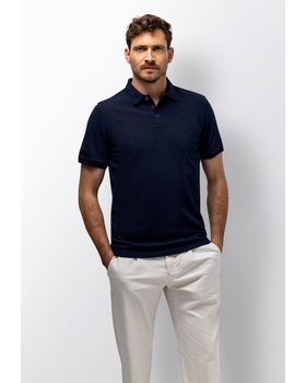 Poloshirt aus Baumwoll-Stretch