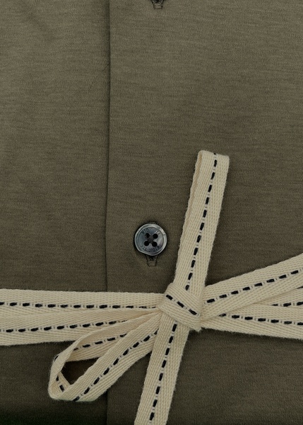 Jersey Hemd Doppelt Merzerisierend