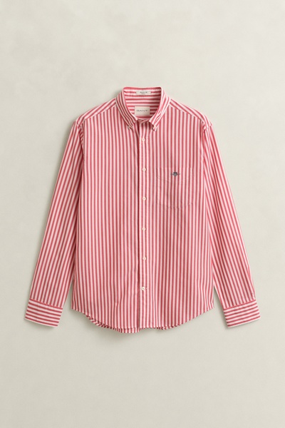 Gestreiftes Hemd mit Button-down-Kragen