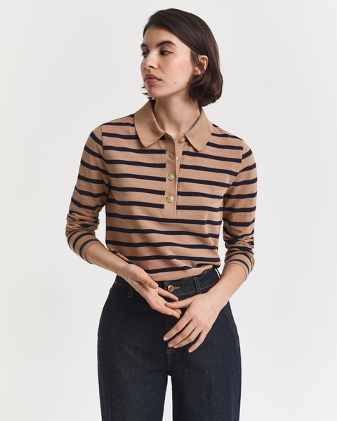 Poloshirt Langarm