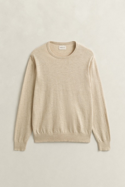 Pullover aus Baumwollmix-Flammgarn