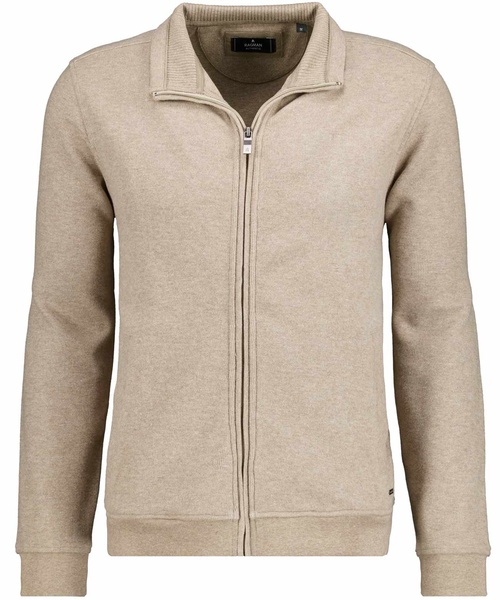 Sweatjacke mit Stehkragen