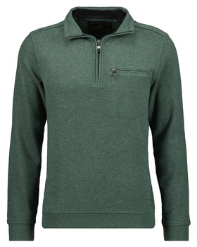 Sweatshirt mit Stehkragen und Zip