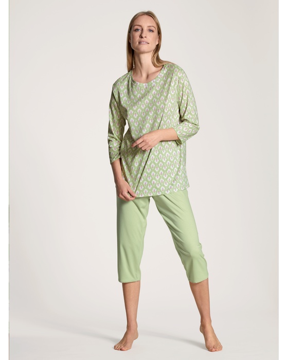 Calida Markentext DAMEN Pyjama 3/4