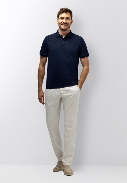 Poloshirt aus Baumwoll-Stretch