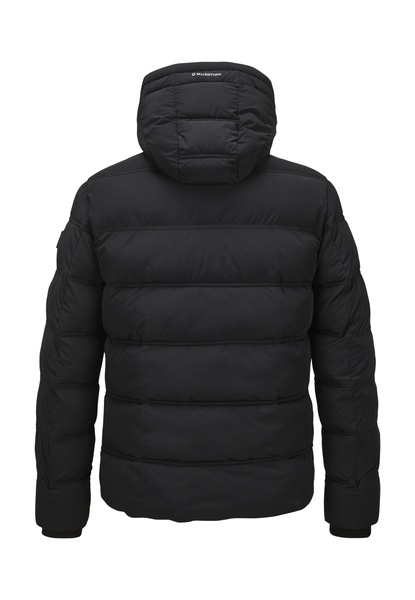 Steppjacke mit abnehmbarer Kapuze