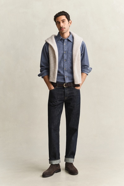 Cordhemd Regular Fit