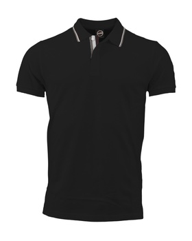 Polo-Shirt mit angesetztem Kragen