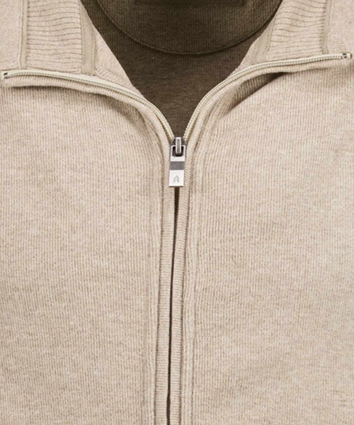 Sweatjacke mit Stehkragen