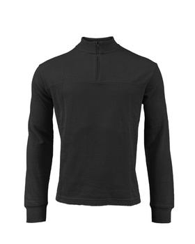 Sweatshirt mit Halbzip