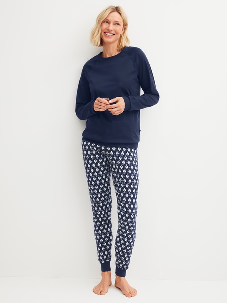 Pyjama mit Bündchen