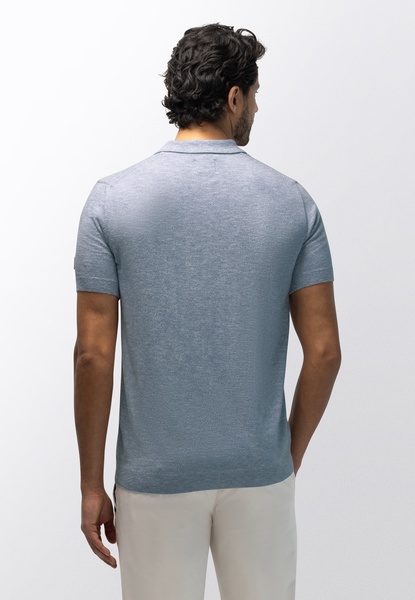 Gestricktes Poloshirt
