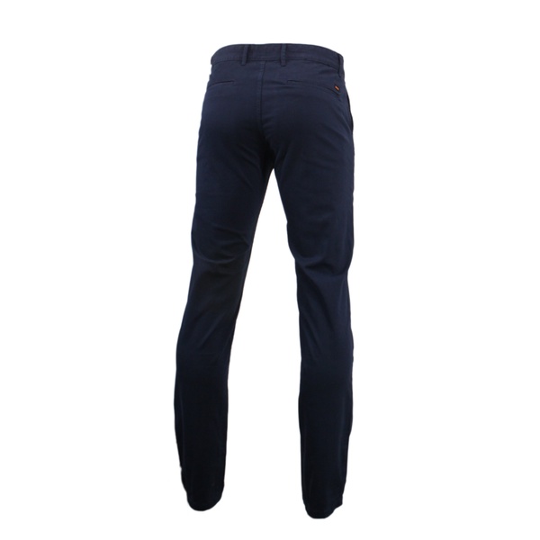Modische Slim-Fit Hose in Elastischem Baumwoll-Satin