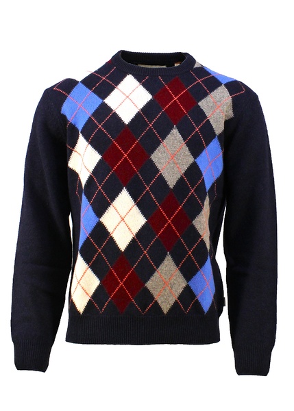 Pullover mit Argyle Muster