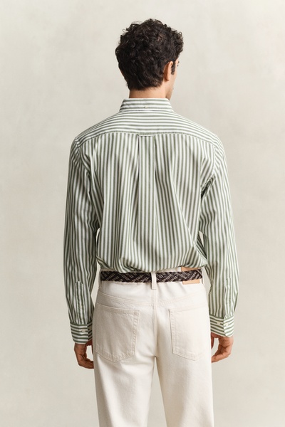 Gestreiftes Hemd mit Button-down-Kragen