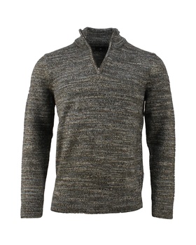 Pullover mit kurzem Reißverschluss