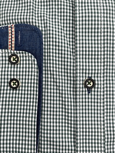 Button-Down-Hemd mit Karomuster