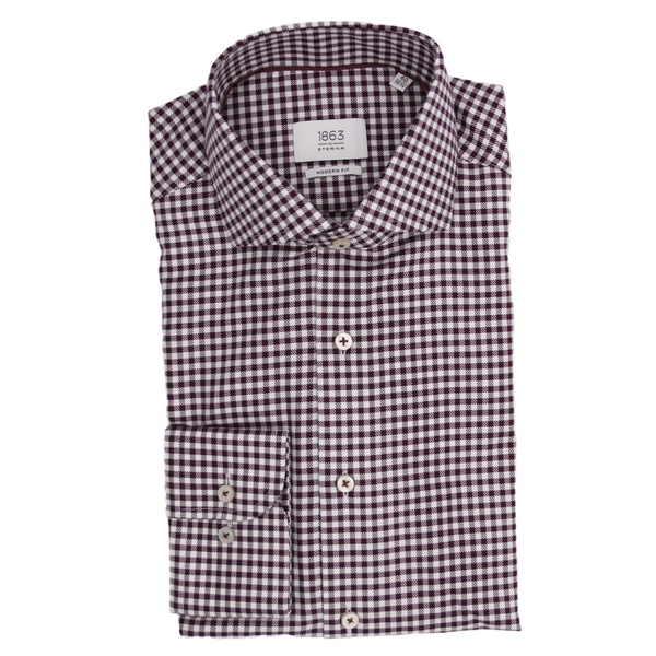 Langarm Hemd Modern Fit Twill