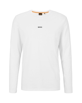 Langarm T-Shirt mit Schriftzug