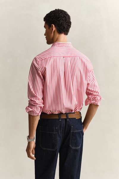 Gestreiftes Hemd mit Button-down-Kragen