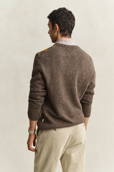 Argyle Pullover