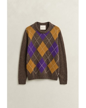 Argyle Pullover