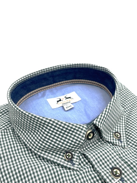 Button-Down-Hemd mit Karomuster