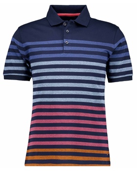 Poloshirt mit Streifen