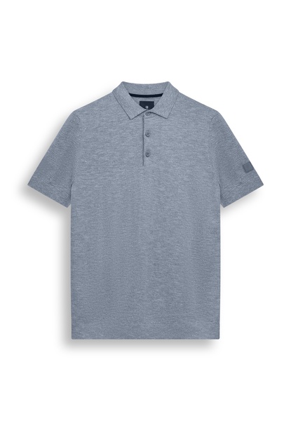 Gestricktes Poloshirt