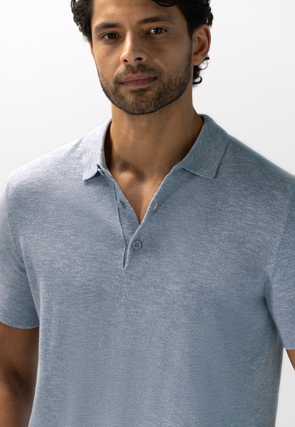 Gestricktes Poloshirt