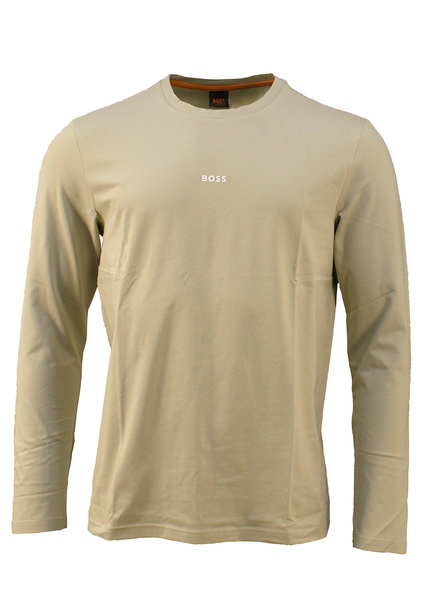 Langarm T-Shirt mit Schriftzug