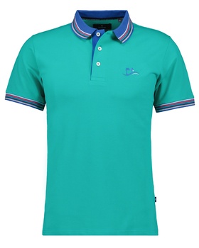 Polo contrast collar