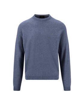 Pullover Baumwoll-Leinen-Mix