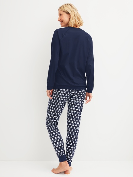 Pyjama mit Bündchen